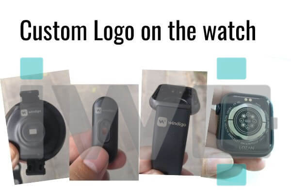 Custom Logo on the watch