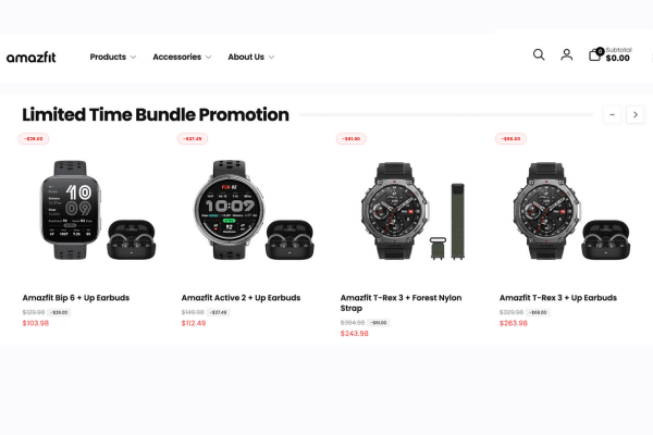 amazfit budget smartwatch
