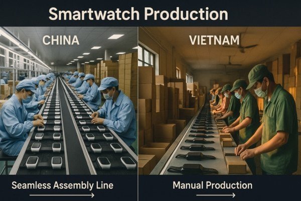 China factory VS Vietnam factory