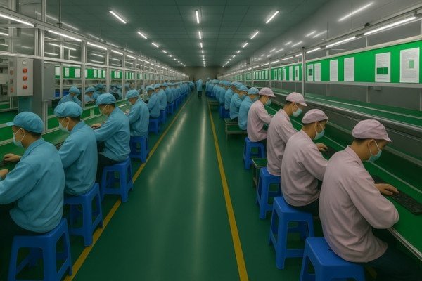 smartwatch production line
